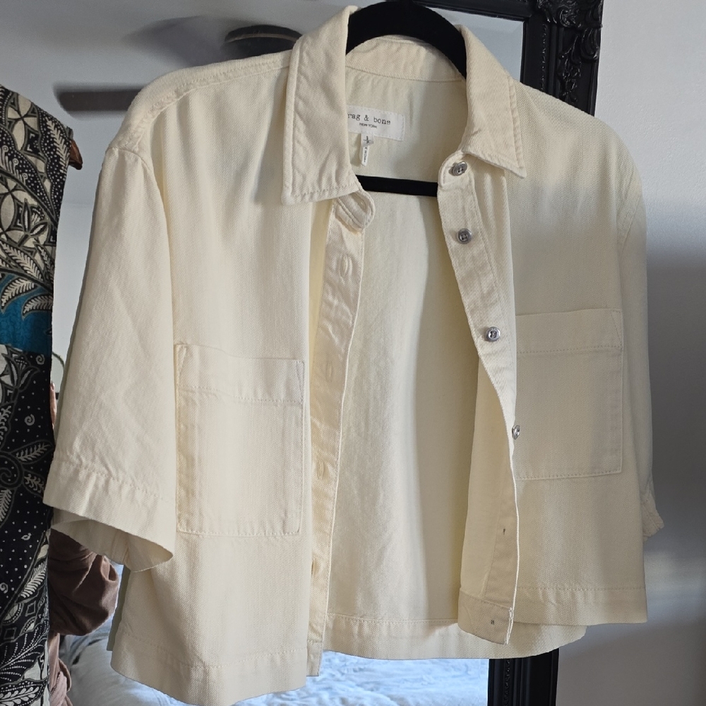 Rag & Bone Off-White Shirt NWOT
